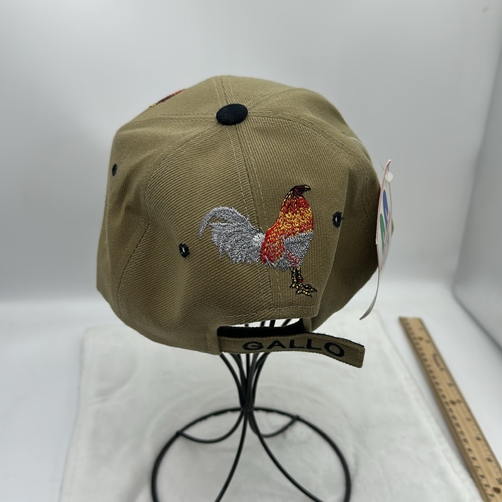 GALLO ROOSTER EMBROIDERED TRUCKER/BASEBALL CAP - Picture 3 of 7